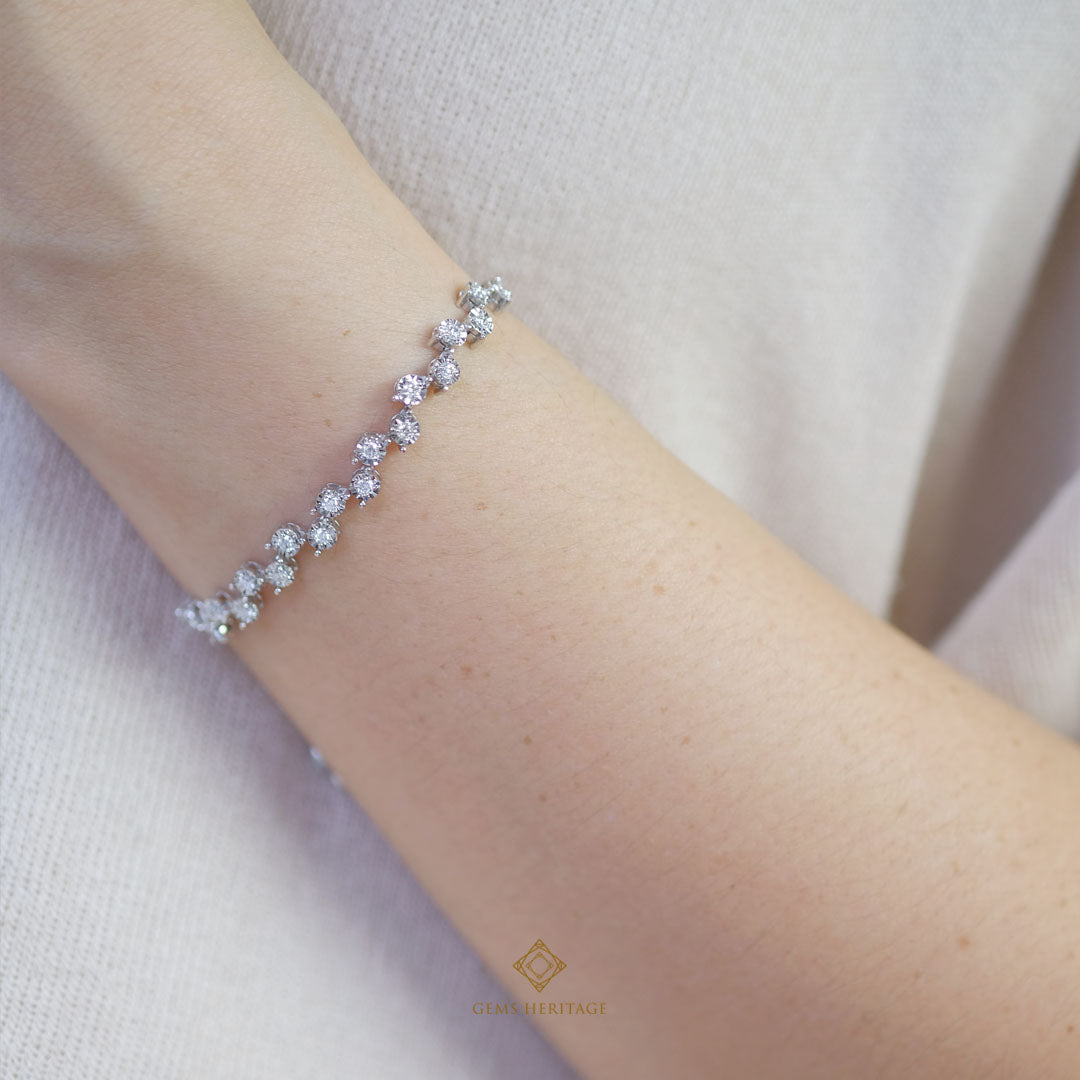 Starry diamond bracelet (BLWG105)