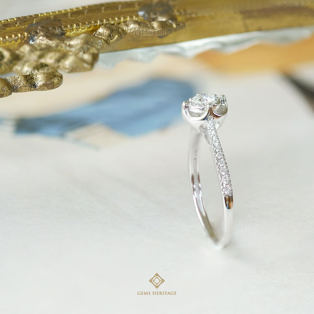 Classic diamond ring (rwg552)