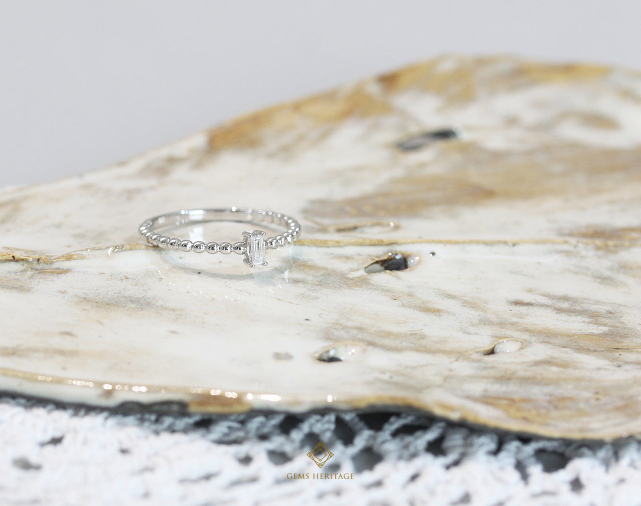 Baguette Diamond Minimal Ring (RWG314)