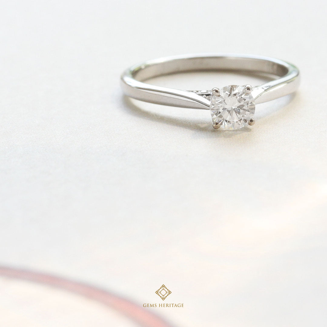 0.30ct Elegant diamond ring (rwg533)