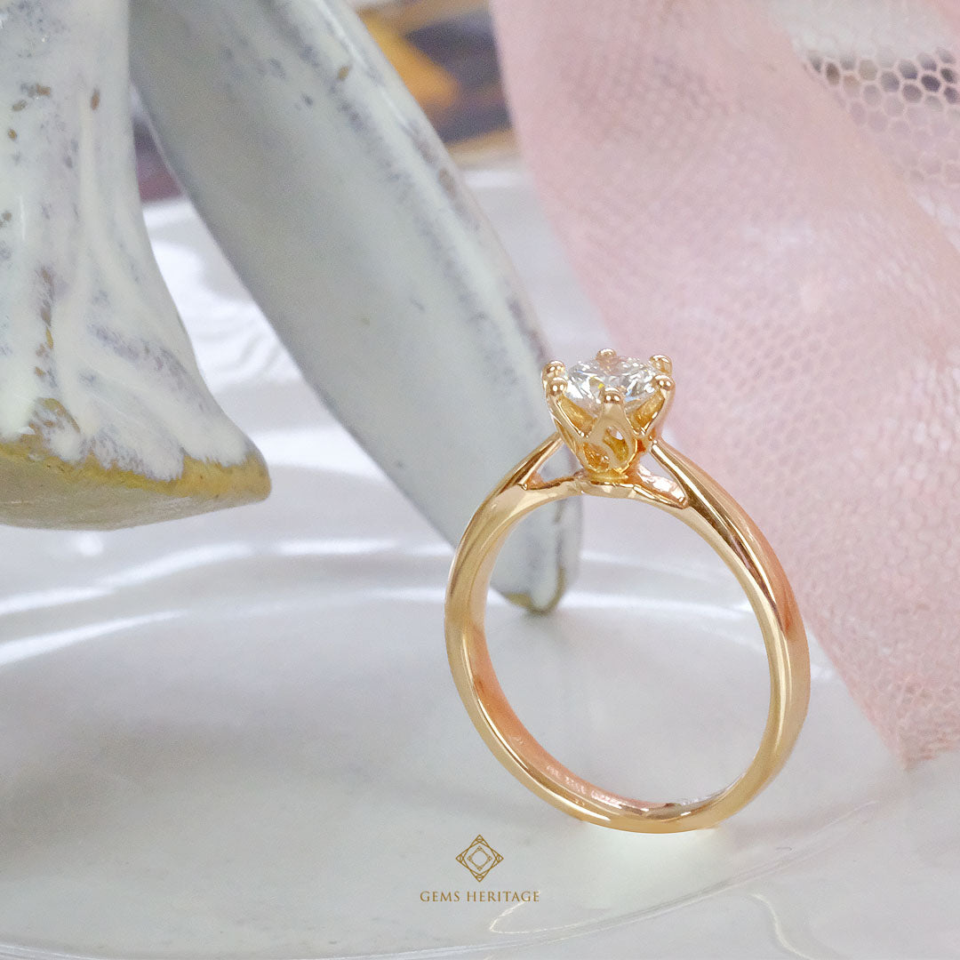 0.50ct Solitaire diamond ring(rpg532)
