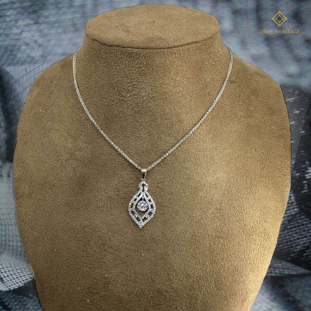 Marquise shaped Diamond pendant
