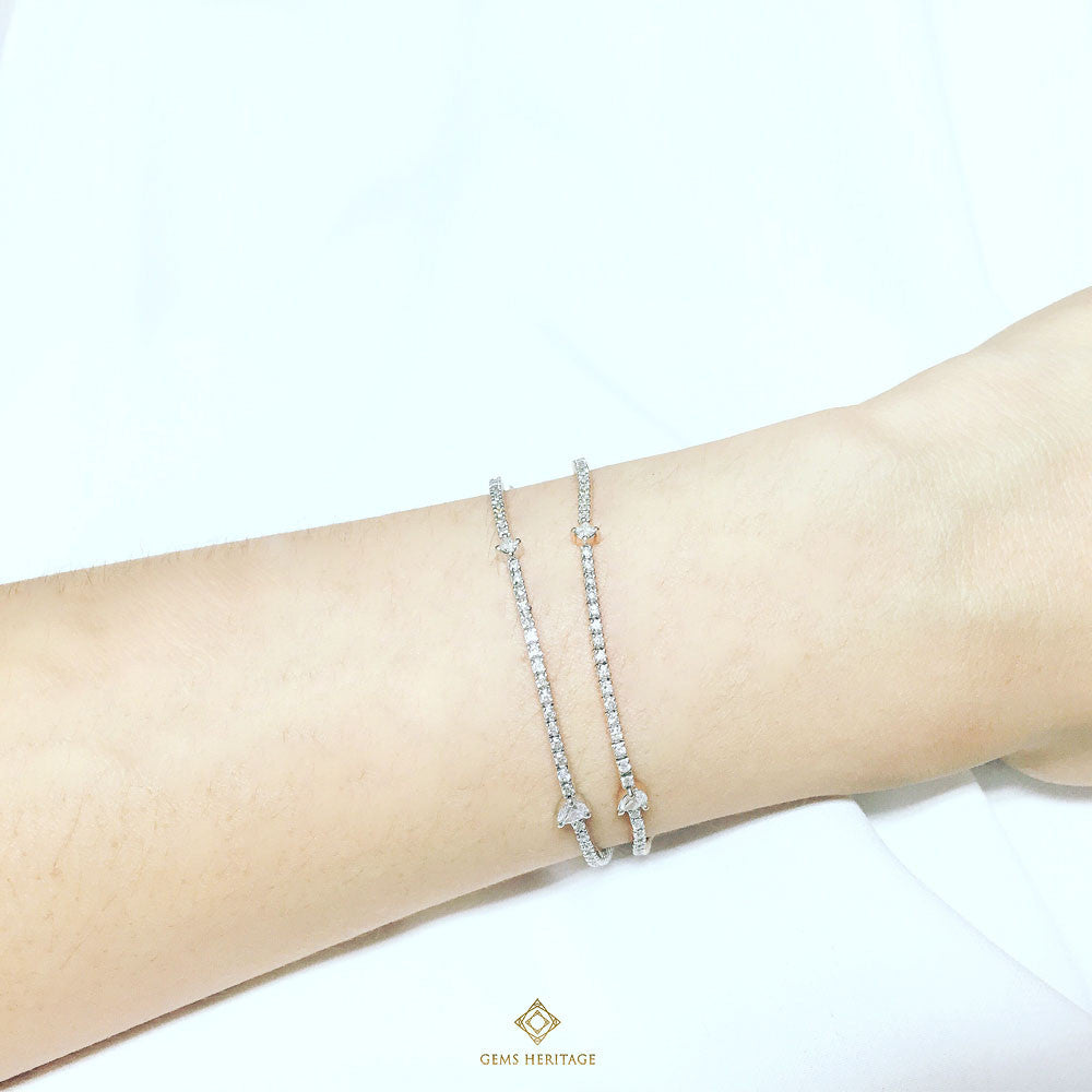 Fancy Eternity Diamond bracelet (blwg016)