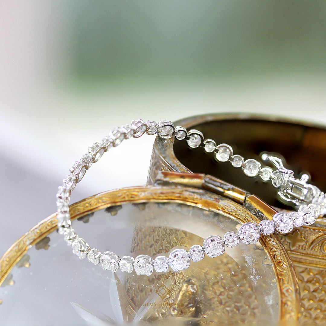 Eternity diamond bracelets (Blwg56)