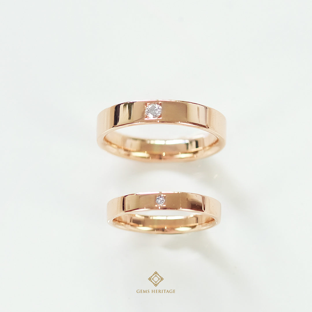 Simple diamond ring- men (rpg455)