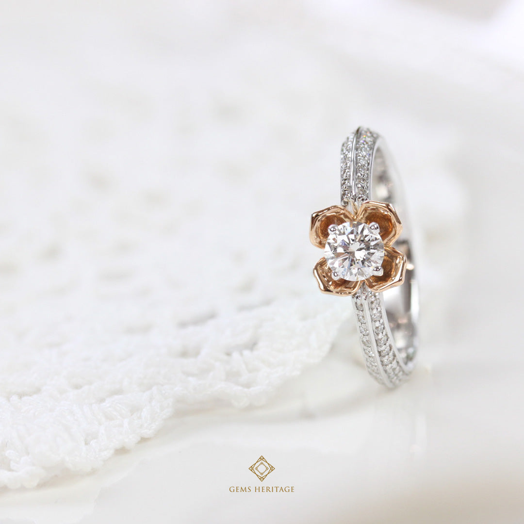 Bloom diamond ring(Rwp461)